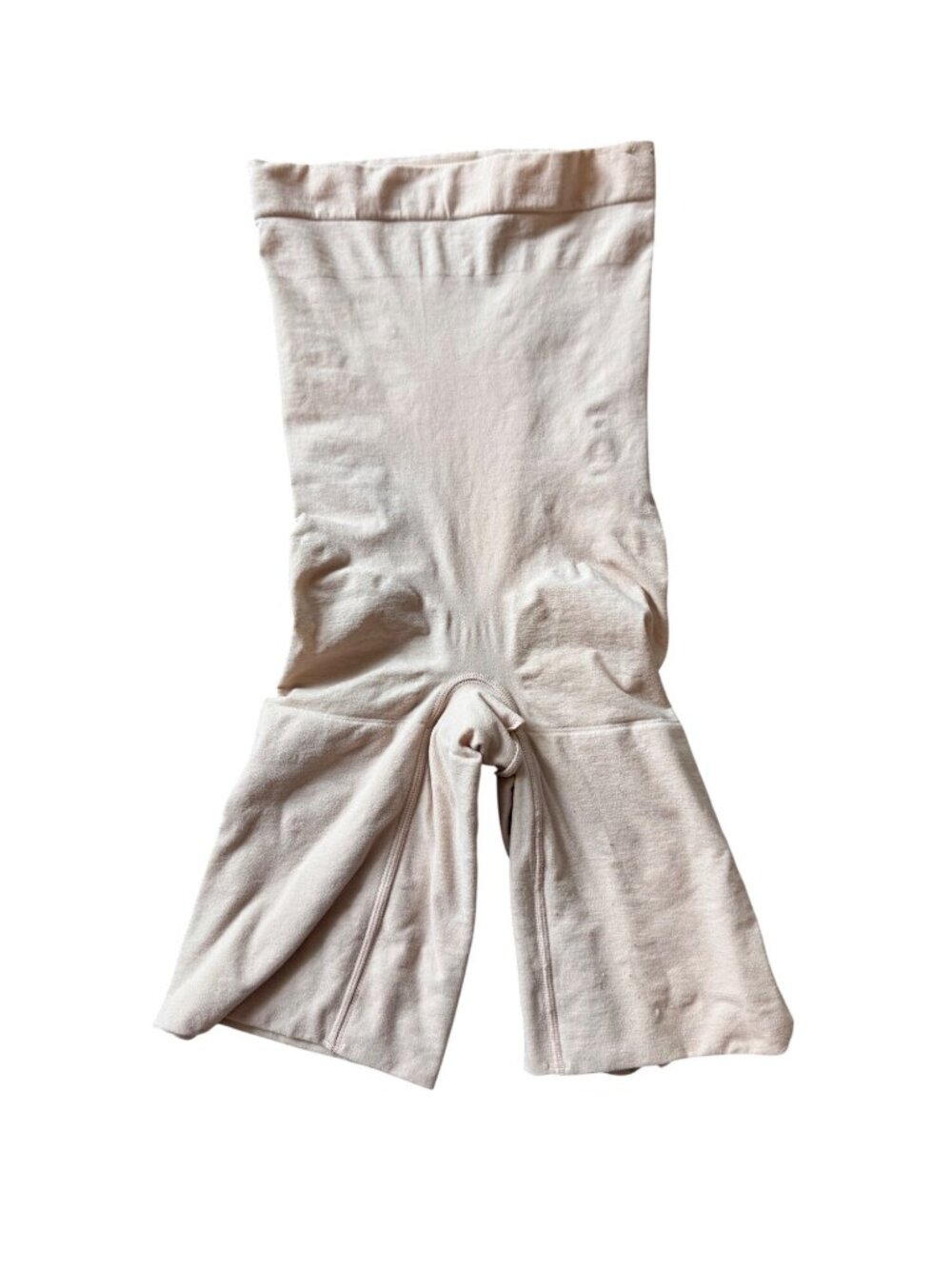 Spanx Womens S/P Nude Shapewear High-Waisted Shorts Nylon Blend